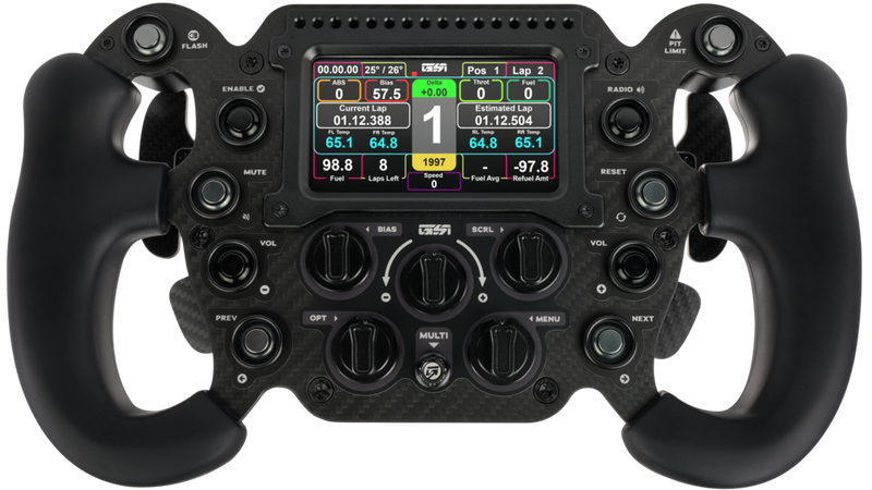 Gomez Industries Formula Pro Elite Sim racing Wheel With Dash Display | Digital Motorsports