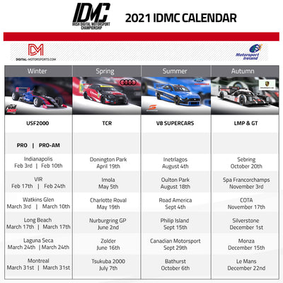 2021 IDMC Calendar