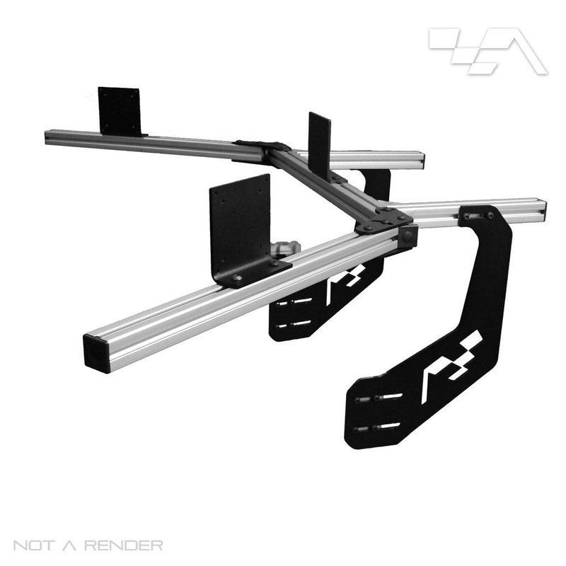 Advanced Integrated Triple Monitor Stand