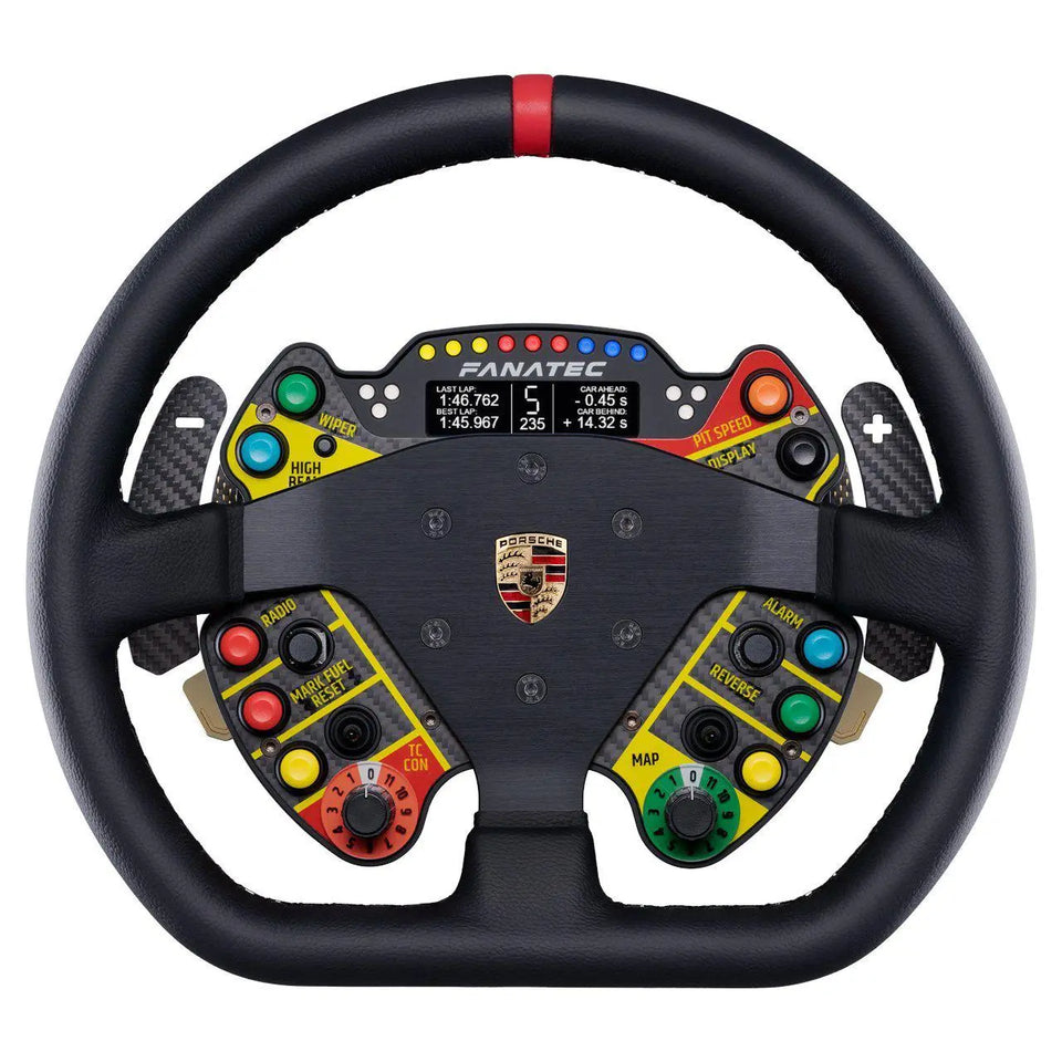 Fanatec Podium Wheel Porsche 911 GT3 R (Leather) - Digital-Motorsports.com 