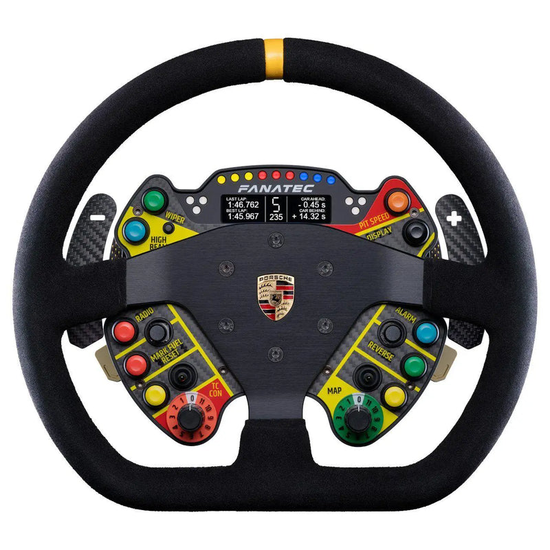 Fanatec Podium Wheel Rim Porsche 911 GT3 R (Suede) - Digital-Motorsports.com 