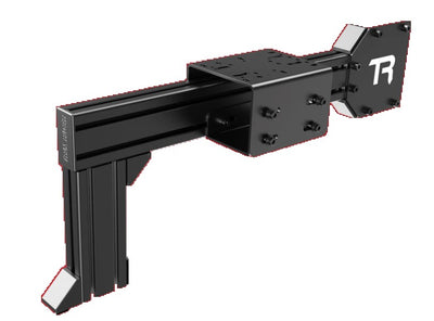 TR120 Additional Side Chassis Peripheral Support with Brackets 80 x 40mm Black with Shifter Mount Trak Racer