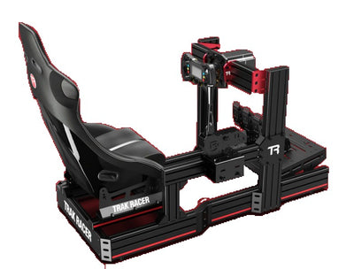 TR120 Additional Side Chassis Peripheral Support with Brackets 80 x 40mm Black with Shifter Mount Trak Racer
