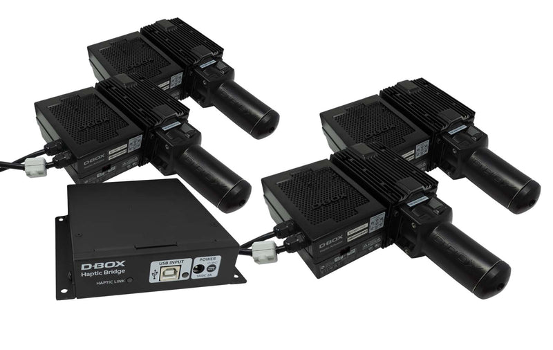 D-BOX Generation 5 4250i Haptic Motion System (1.5" travel range, 4 actuators)
