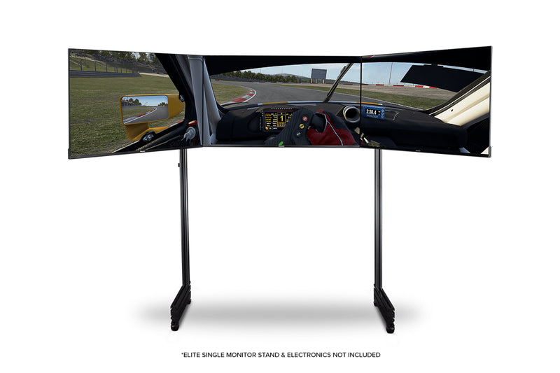Next Level Racing F-GT Elite Triple Monitor Stand Add-On
