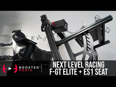 Next Level Racing F-GT Elite Sim Racing Cockpit. Front & Side Mount Edition